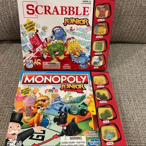 Monopoly Junior & Scrabble Junior